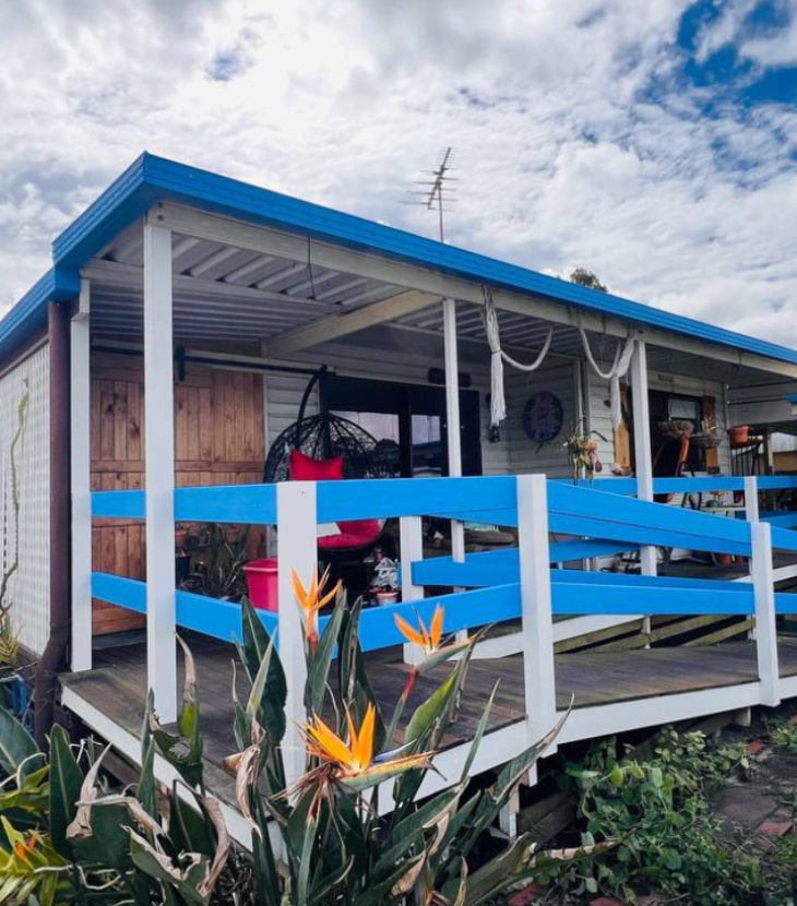 Exterior Transformation with Premium Deck & House Paints