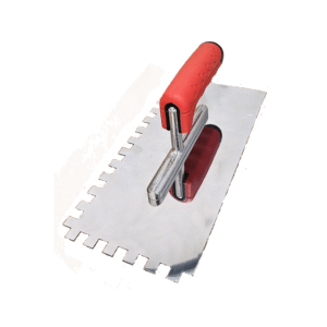 Trowel with Red Handle, 12×5-Inch Tiling & Plastering