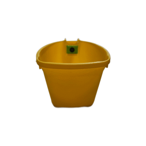Yellow Paint Cup with Brush Holder – 800ml